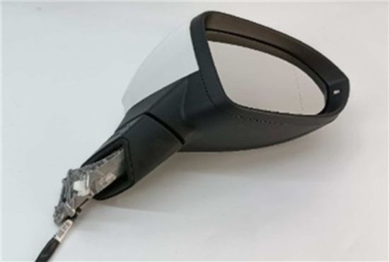 AYNA KOMPLE SAG 9 PIN CEVRE AYDINLATMALI KATLANIR GOLF8 2021>> - 5H1857508AE resmi