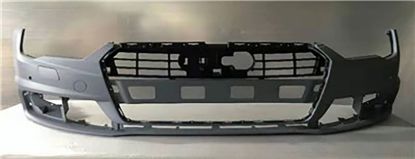 Ön Tampon Far Yıkamalı Sensörsüz Audi A7 2015-2018 - 4G8807065BT resmi