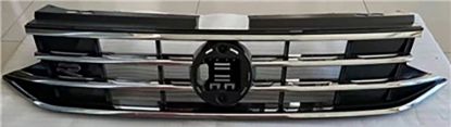 Ön Panjur Kromlu Parlak Siyah R Line Tiguan 2019>> - 5NA853651BF ZLL resmi