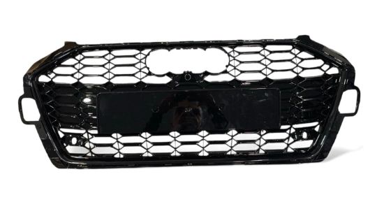 ON PANJUR PARLAK SIYAH CERCEVE PARLAK SIYAH 11 PETEK TR PLAKALIK AUDI A4/S4 2019-2022 - 8W0853651DT T94 resmi