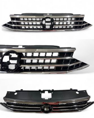 ON PANJUR FULL KROM PARLAK SIYAH R LINE PASSAT B9 2019-2024 - 3G0853651L BKZ resmi