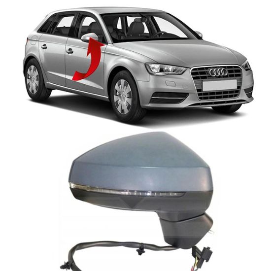 Ayna Komple Sağ Katlanır 10 Pin A3 Hb 2012-2019 - 8V1857410G resmi