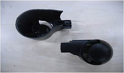 Arka Silecek Kapağı T5 - 6Q6955435B/D resmi