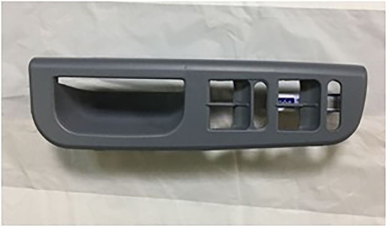 Cam Düğme Çerçevesi Sol Gri Kapı Tutamağı Golf-Passat-Bora-Octavia 1998-2004 - 3B1867171E 7DE resmi