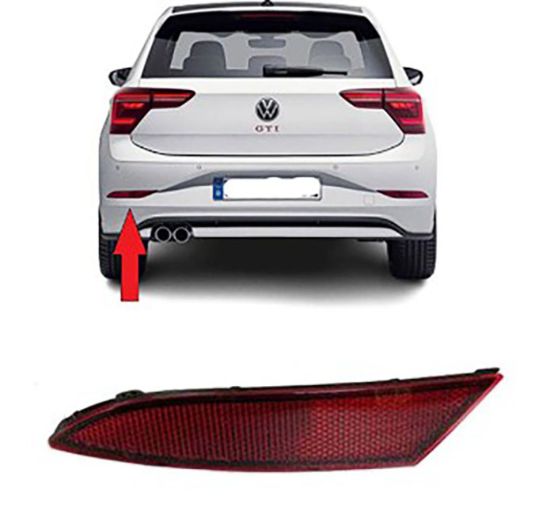 Reflektör Arka Tampon Sol Dış (oem) Polo 2021>> - 2G0945105A.