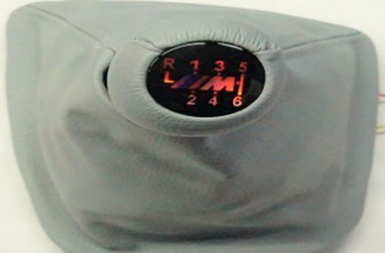 Vites Topuzu ve Körük Işıklı M Power 6 Vites Gri Deri BMW 3 Serisi E90 2005-2013 - 25112283050GRİ resmi