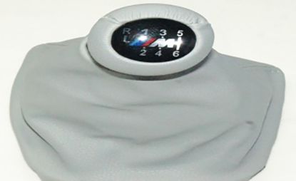 Vites Topuzu ve Körük M Power 6 Vites Gri Deri BMW 5 Serisi E34 1988-1996 - 25117896886GRİ resmi