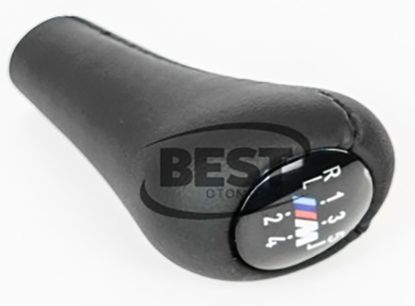 Vites Topuzu M Power 5 Vites Siyah Deri BMW E30 E36 E46 E90 - 25117503231SYH resmi