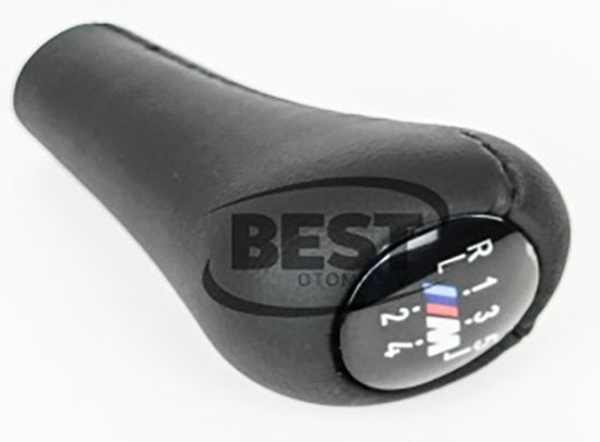 Vites Topuzu M Power 5 Vites Siyah Deri BMW E30 E36 E46 E90 - 25117503231SYH resmi
