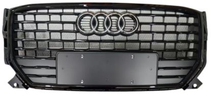 Ön Panjur Mat Siyah 15 Petek APP Plakalık Volkswagen T-Cross 2019 ve Sonrası - 81A853651/Y9B resmi