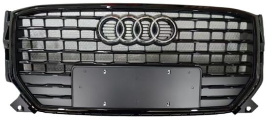 Ön Panjur Mat Siyah 15 Petek APP Plakalık Volkswagen T-Cross 2019 ve Sonrası - 81A853651/Y9B resmi