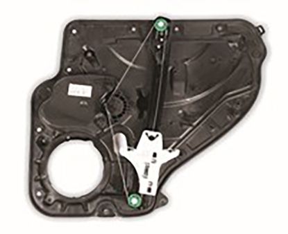Kapı Cam Mekanizması Arka Sol Saçlı Volkswagen Golf 6 - 5K4839461 resmi