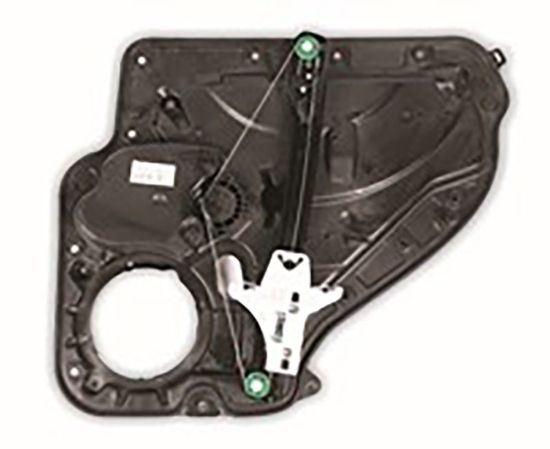 Kapı Cam Mekanizması Arka Sol Saçlı Volkswagen Golf 6 - 5K4839461 resmi