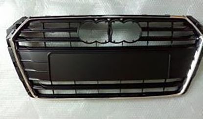 Ön Panjur Krom Çerçeve Mat Siyah Audi A4 B9 - 8W0853651/FUH resmi