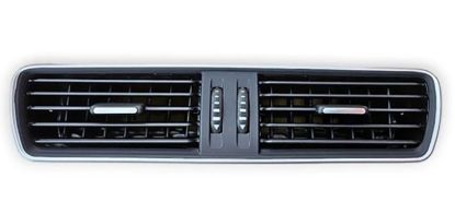 Havalandırma Ön Orta (Torpido Mat Siyah) Krom Çerçeve CC Passat - 3AB819728A 1QP resmi