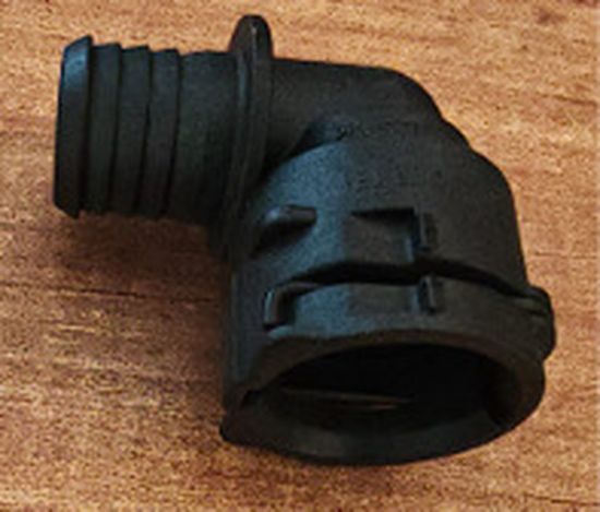 Su Flanşı (Ek Soğutucu Radyatör Üst Çıkışı) Volkswagen Audi Skoda Seat - 5QF122291K resmi