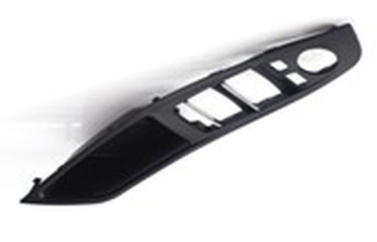 Cam Düğme Çerçevesi Ön Sol Katlanır Ayna Siyah BMW 5 Serisi F10-F18 - 51417225873 resmi