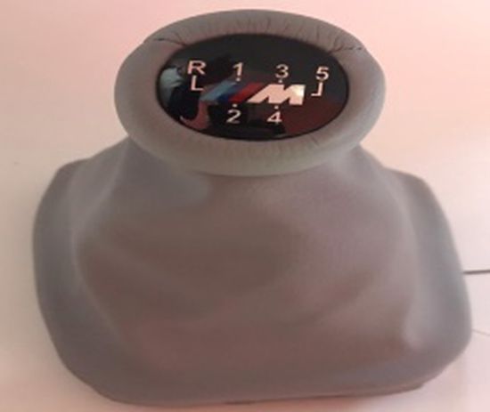 Vites Topuzu ve Körük BMW E39 M Power 5 Vites Gri Deri - 25111222755 GMK resmi