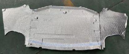 Motor Alt Muhafaza Halı (Alüminyum Kaplı) Arka Orta Porsche Panamera 2013 ve sonrası - 97005011508 resmi