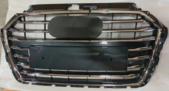 Ön Panjur Krom Çerçeve Krom Çizgili Parlak Koyu Gri Sensörlü Tuning Tip A3 Sedan HB 2017-2020 - 8V3853651AA FUH resmi